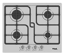 PLAQUE CHAUFF 4F INOX METAL