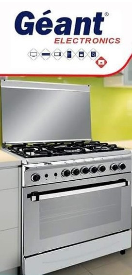 CUISINIERE ITALIANO INOX 5F 55/80 NEW